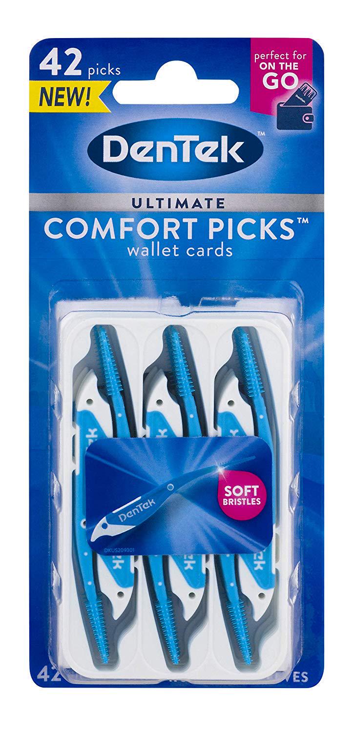 Зубочистки DenTek максимальный комфорт 42 шт. (4345)