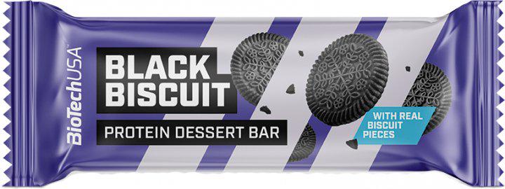 Протеїновий батончик BioTechUSA Protein Dessert Bar 50 г Black Biscuit