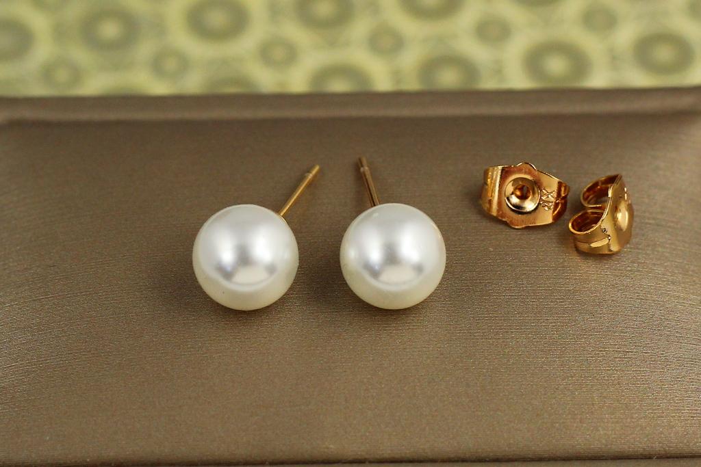 Серьги гвоздики Xuping Jewelry жемчуг 9 мм Золотистый (36310233) Серьги гвоздики Xuping Jewelry жемчуг 9 мм Золотистый (36310233)