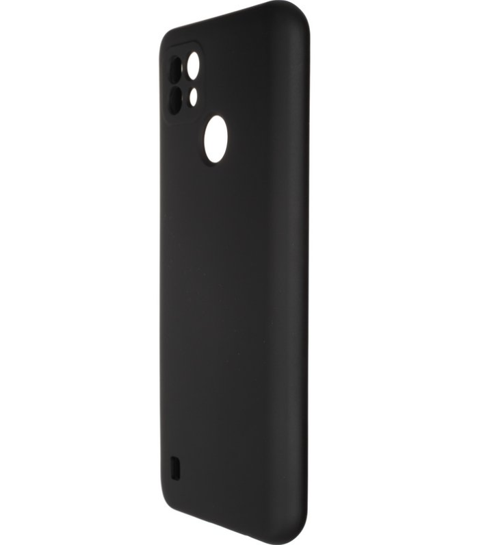 Чехол Full Soft Case for Realme C21 Black - фото 3