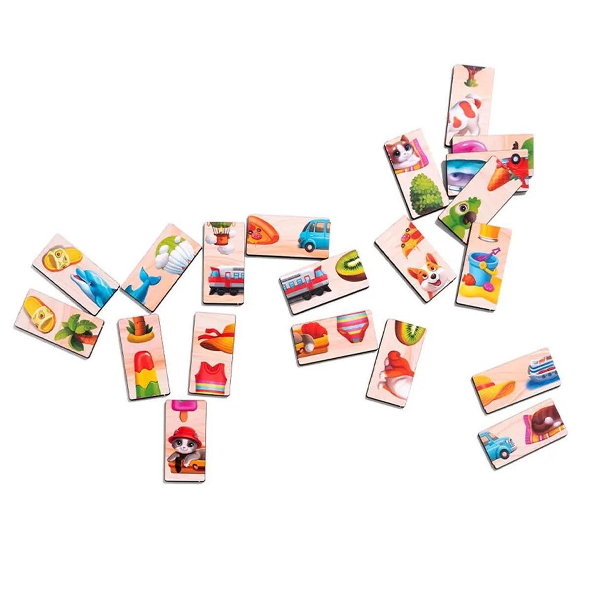 Настольная игра Ubumblebees Половинки Разноцветный (SR-113-N-965)