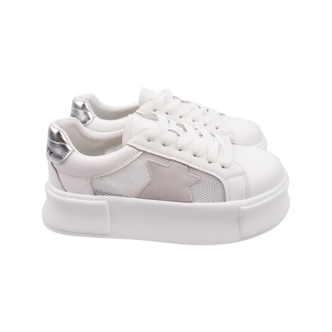 Кеди жіночі Vikonty зі шкіри р. 40 Білий (356-22LTCPF)