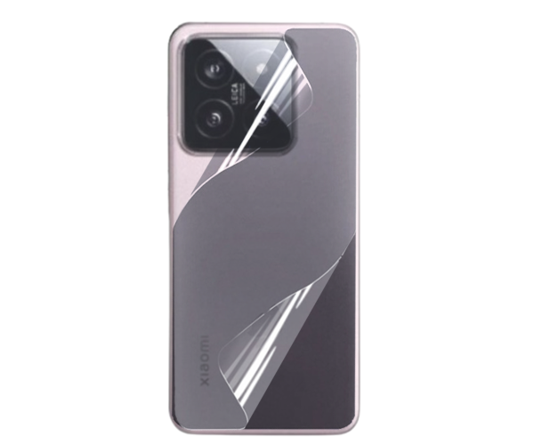 Противоударная гидрогелевая пленка Hydrogel Film для Xiaomi 14 на заднюю панель, Transparent