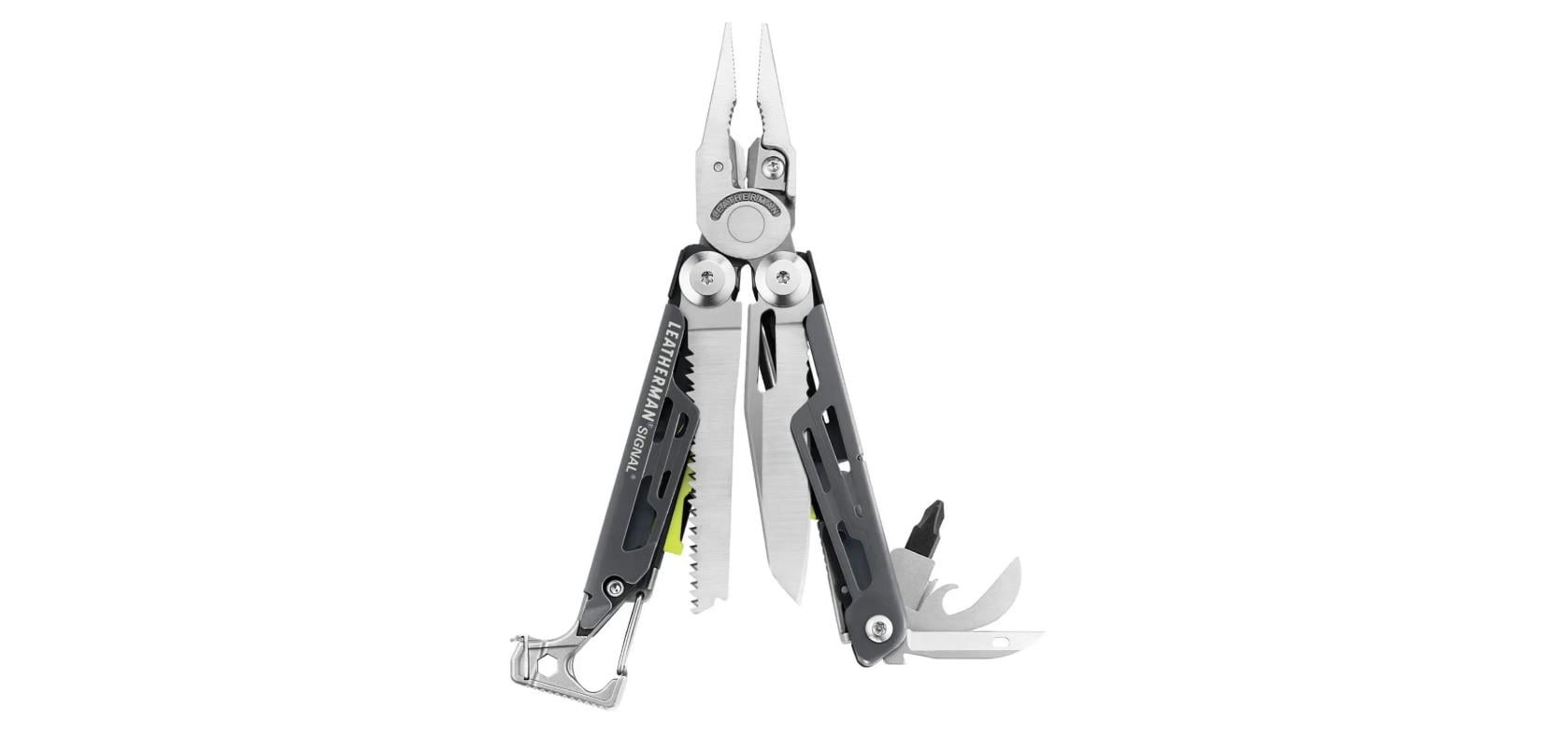 Мультитул Leatherman Signal 19 инструментов без чехла и бит Grey (26258025)