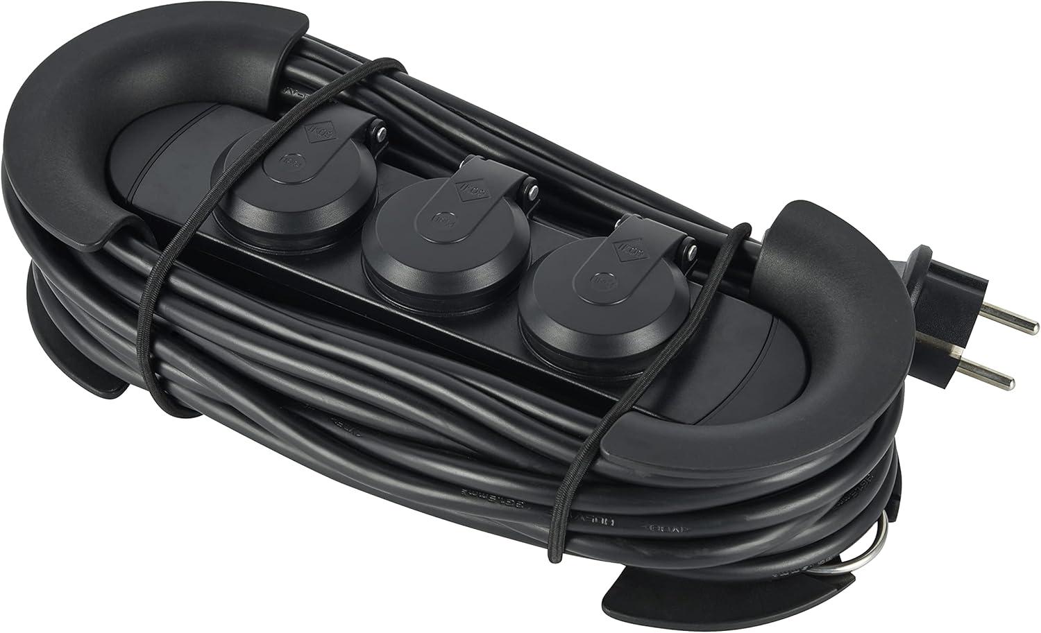 Удлинитель Electraline 3 розетки 10 м 3х1,5 мм² IP44