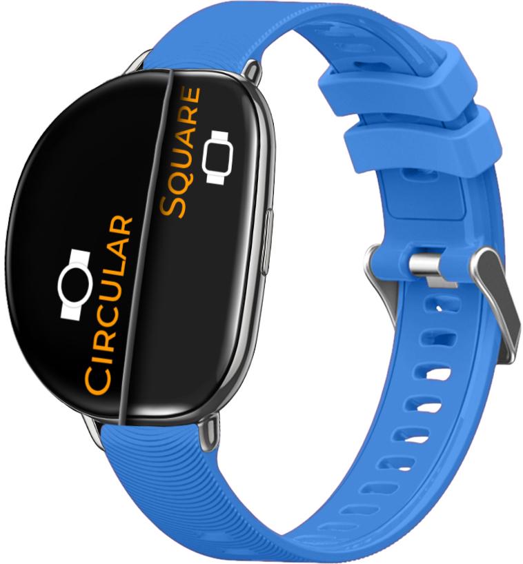 Ремешок Bend для ZEPP E Square/Circular Light Blue (26338-0B)