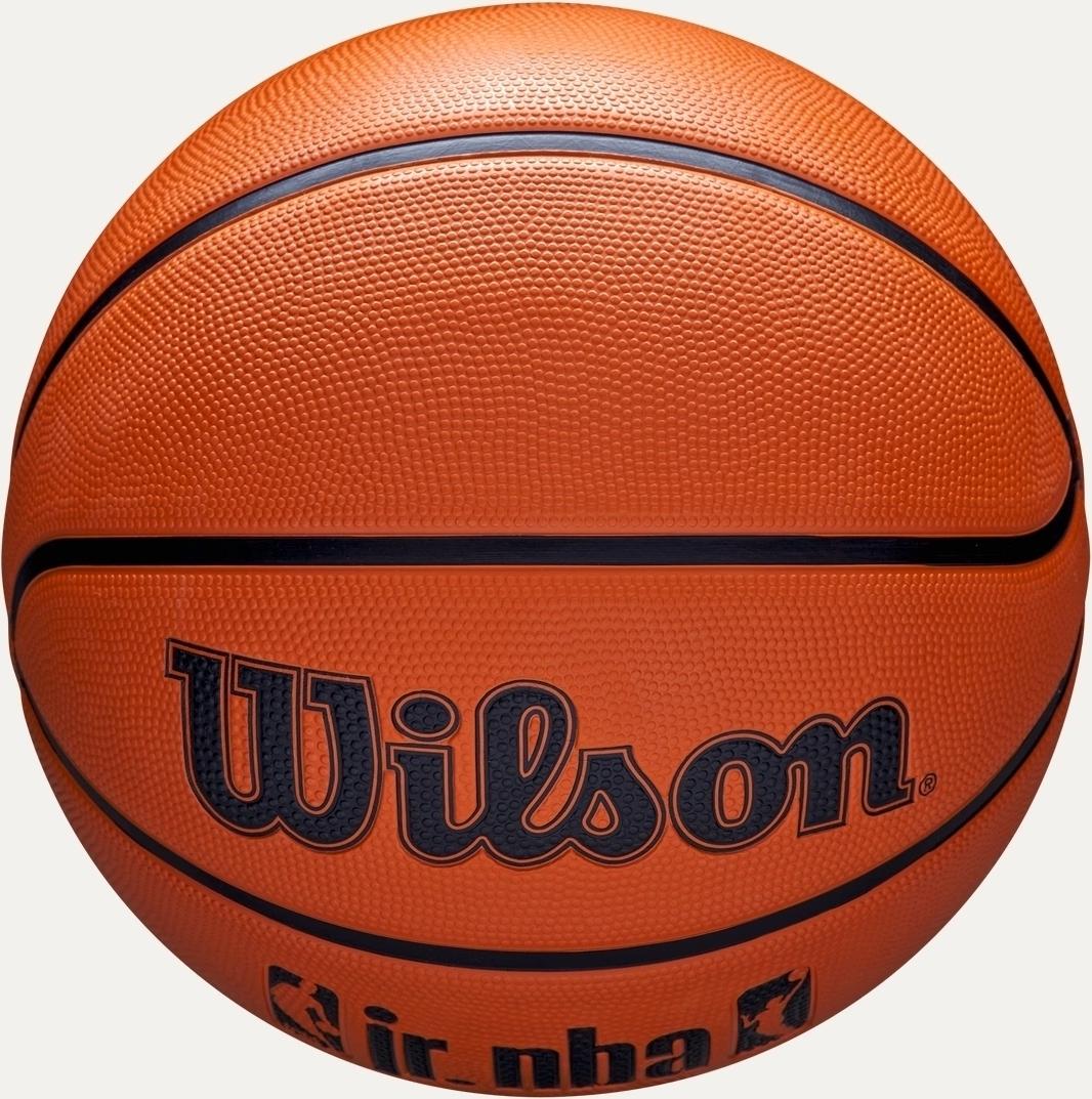 Баскетбольний м'яч Wilson JR NBA DRV FAM LOGO р. 7 Коричневий (WZ3013001XB7) - фото 4