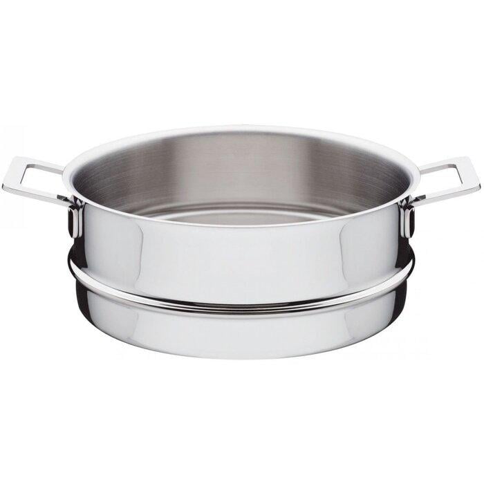 Паровая вставка Alessi Pots Pans 24 см Металлик Паровая вставка Alessi Pots Pans 24 см Металлик