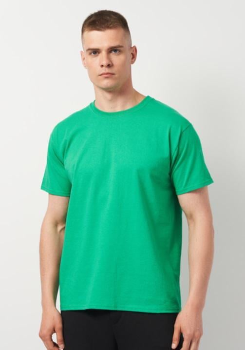 Футболка чоловіча Fruit of the Loom Valueweight S Зелений (061036047S)