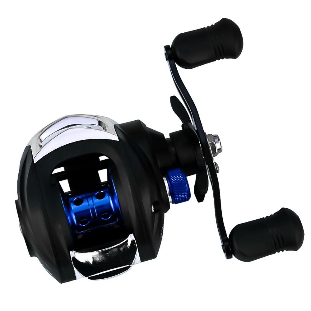 Катушка мультипликаторная Yumoshi AK 200 Black-Blue Right - фото 3 Катушка мультипликаторная Yumoshi AK 200 Black-Blue Right - фото 3