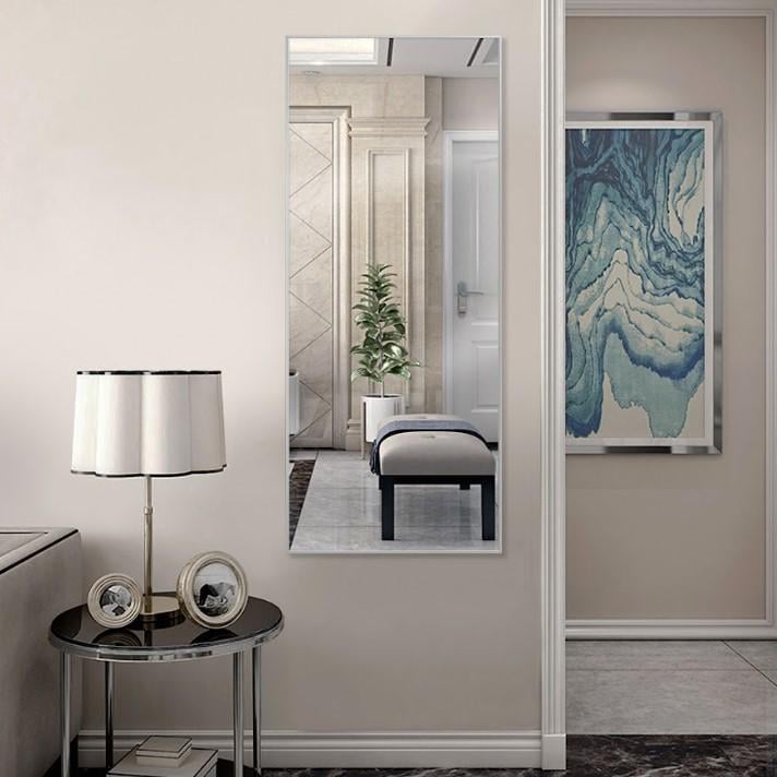 Дзеркало настінне з підсвіткою в алюмінієвій рамі 1200х600 мм Сірий (29528762) - фото 2 Дзеркало настінне з підсвіткою в алюмінієвій рамі 1200х600 мм Сірий (29528762) - фото 2