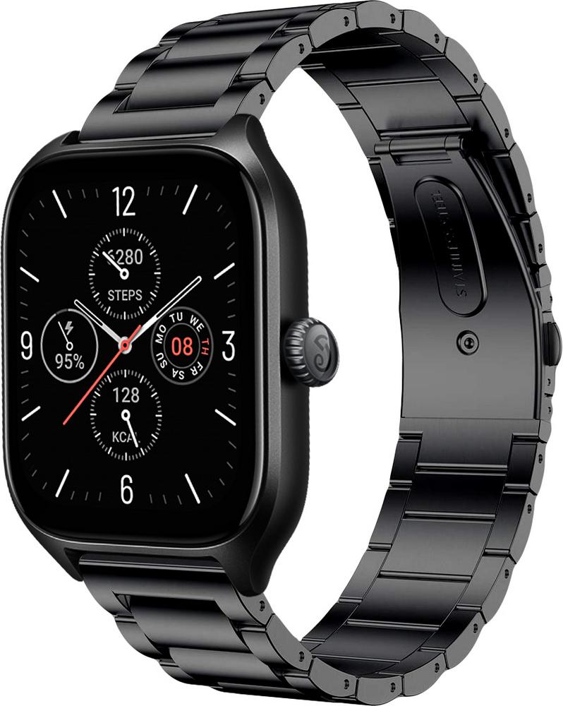 Браслет металлический Shape для Amazfit GTS 4/Mini Black (29515-2B)