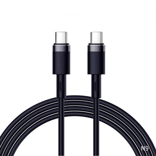Кабель Joyroom Type-C для Type-C Liquid Silicone Data Cable S-1230N9 3 A 1,2 м Black (537479)