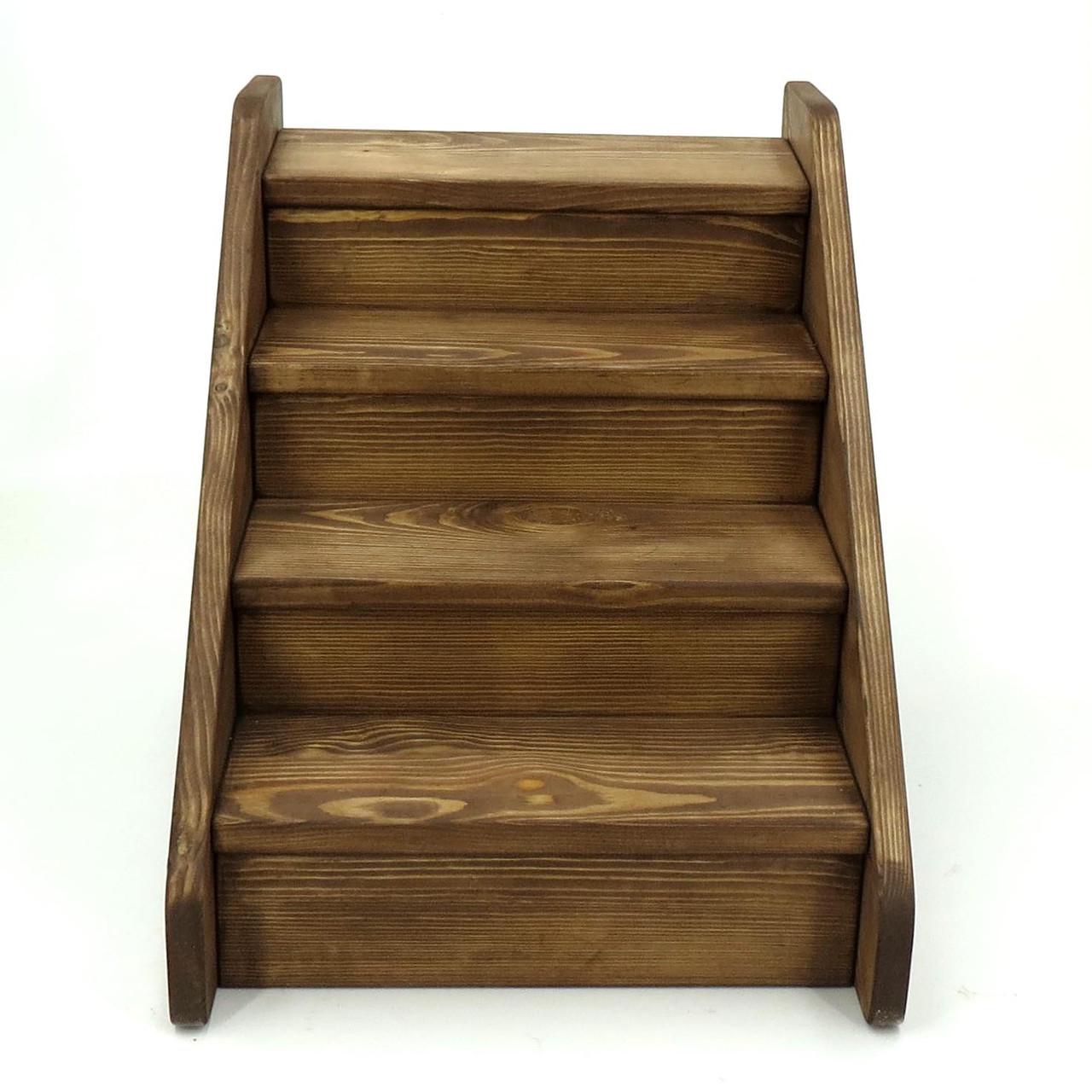 Сходи для собак з дерева Біндура Капучино (ТУС-000509) - фото 2 Сходи для собак з дерева Біндура Капучино (ТУС-000509) - фото 2