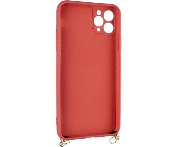 Чехол-накладка Fashion Case for Apple iPhone 11 Pro Бордовый - фото 6