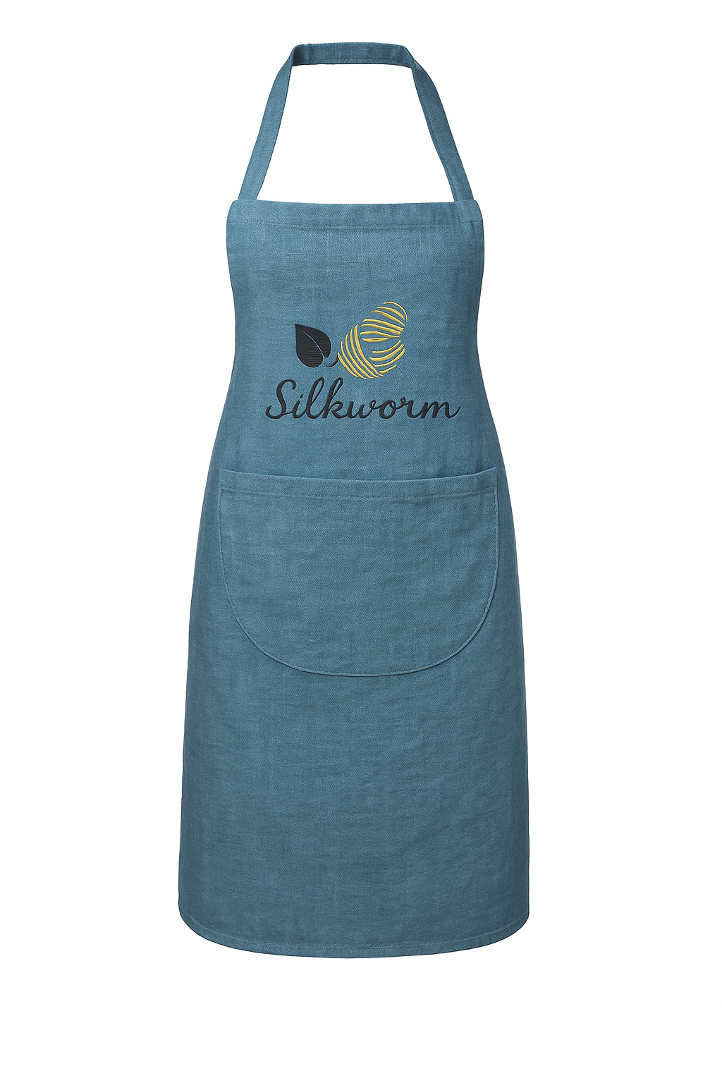 Фартук с карманом Silkworm R32608 72х66 см Синий (29424453)