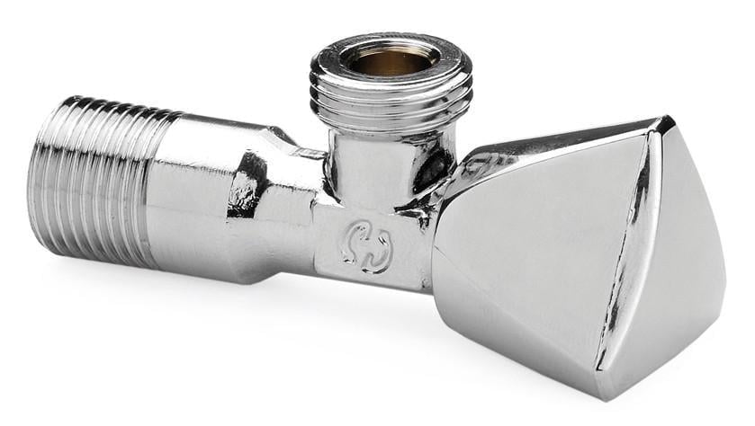 Кран приладовий кутовий General Fittings 1400.49 1/2 х 1/2"