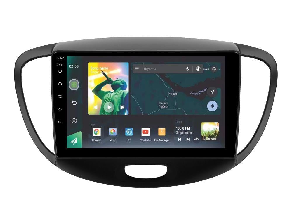 Автомагнитола штатная Sigma X9464 4/64 GB для Hyundai i10 2007-2013 9" (AR-71883)