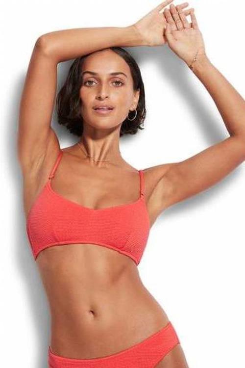 Верх купальника Seafolly S Коралловый (31173-861coral)