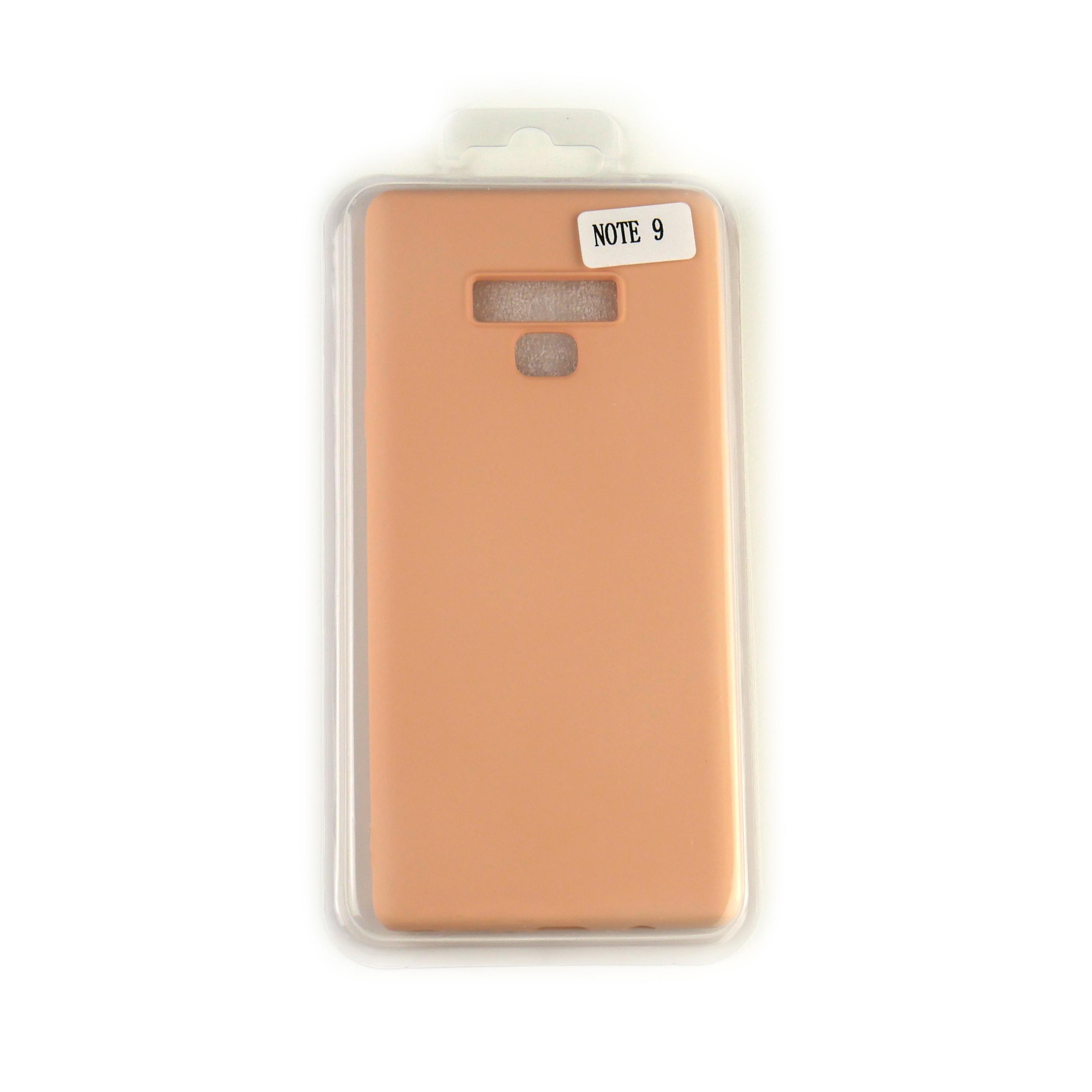 Чехол Silicone Case Full Cover Samsung Note 9 Розовое Золото