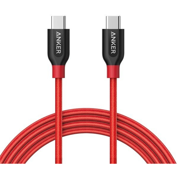 Кабель Anker Powerline+ USB Type-C V3 0.9 м Red (A8187H91)