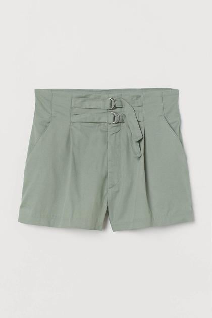 Шорты H&M р. 40 Хаки (863067П)