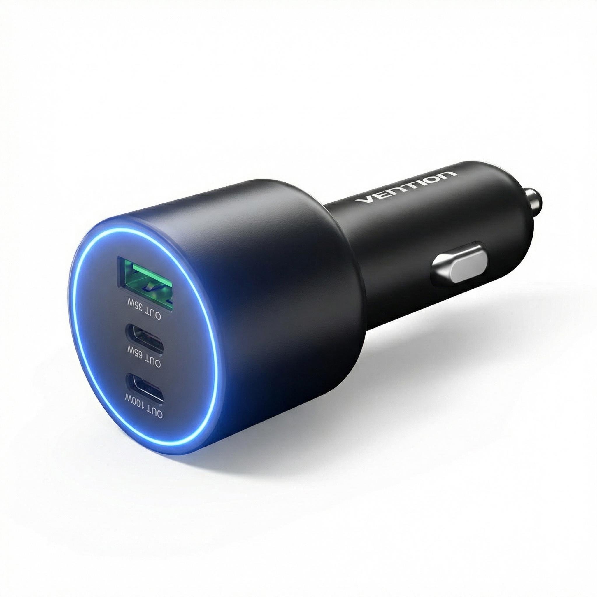 Адаптер для ноутбука Vention 165W 3 порта Черный (FFPB0)