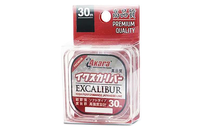 Леска Akara Excalibur Premium Quality 30 м 0,105 мм 0,94 кг (10578)