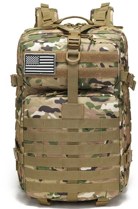 Рюкзак тактический штурмовой 45 л (T-021) - фото 2 Рюкзак тактический штурмовой 45 л (T-021) - фото 2