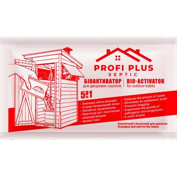 Біоактиватор Profi Plus Septic для септиків 25 г 1 шт. Hoz (NA002731) - фото 1