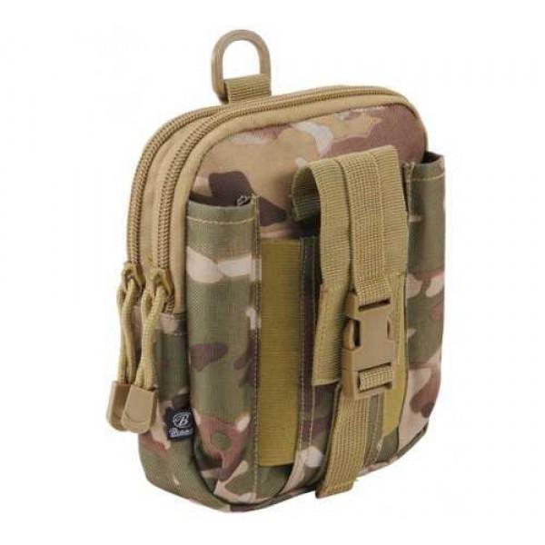 Сумка-підсумок Brandit Molle функціональна 17х16х4 см Coyote Camouflage (8049-161)