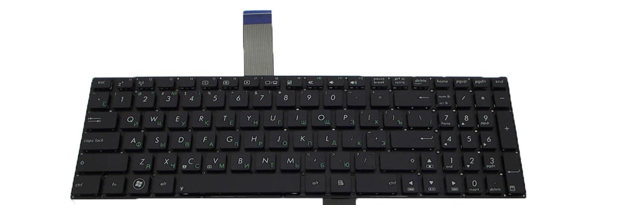 Клавиатура для ноутбука Asus X550 X550MD матовая (0KNB0-610ARU00)