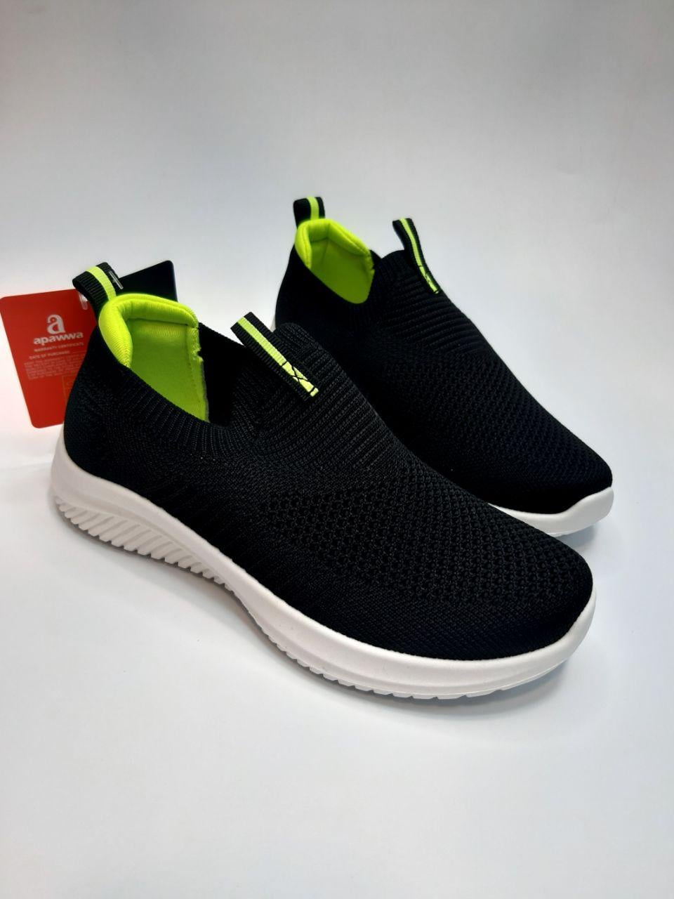 Кроссовки Apawwa р. 36 23,2 см Черный (2401 Black/gr)