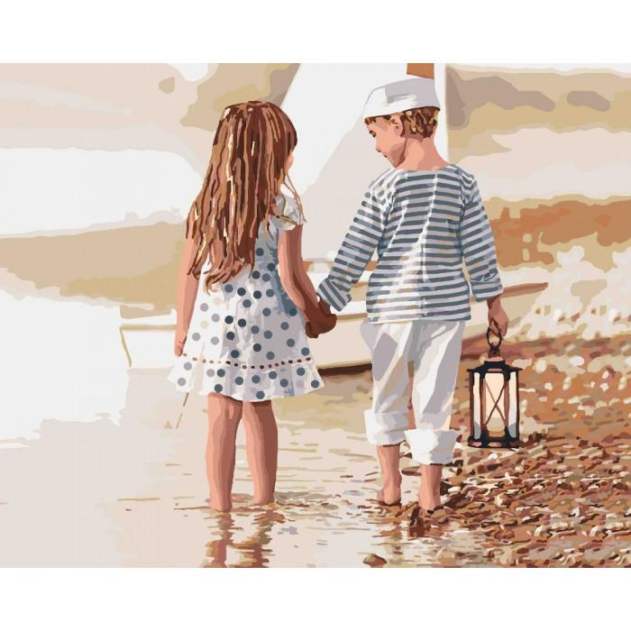 Картина по номерам Идейка Дружба 40x50 см (KHO2328)