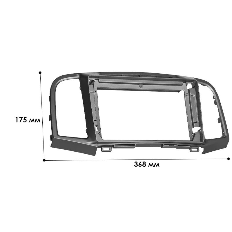 Перехідна рамка Lesko 9" Toyota Venza 2008-2015 (7592) - фото 4