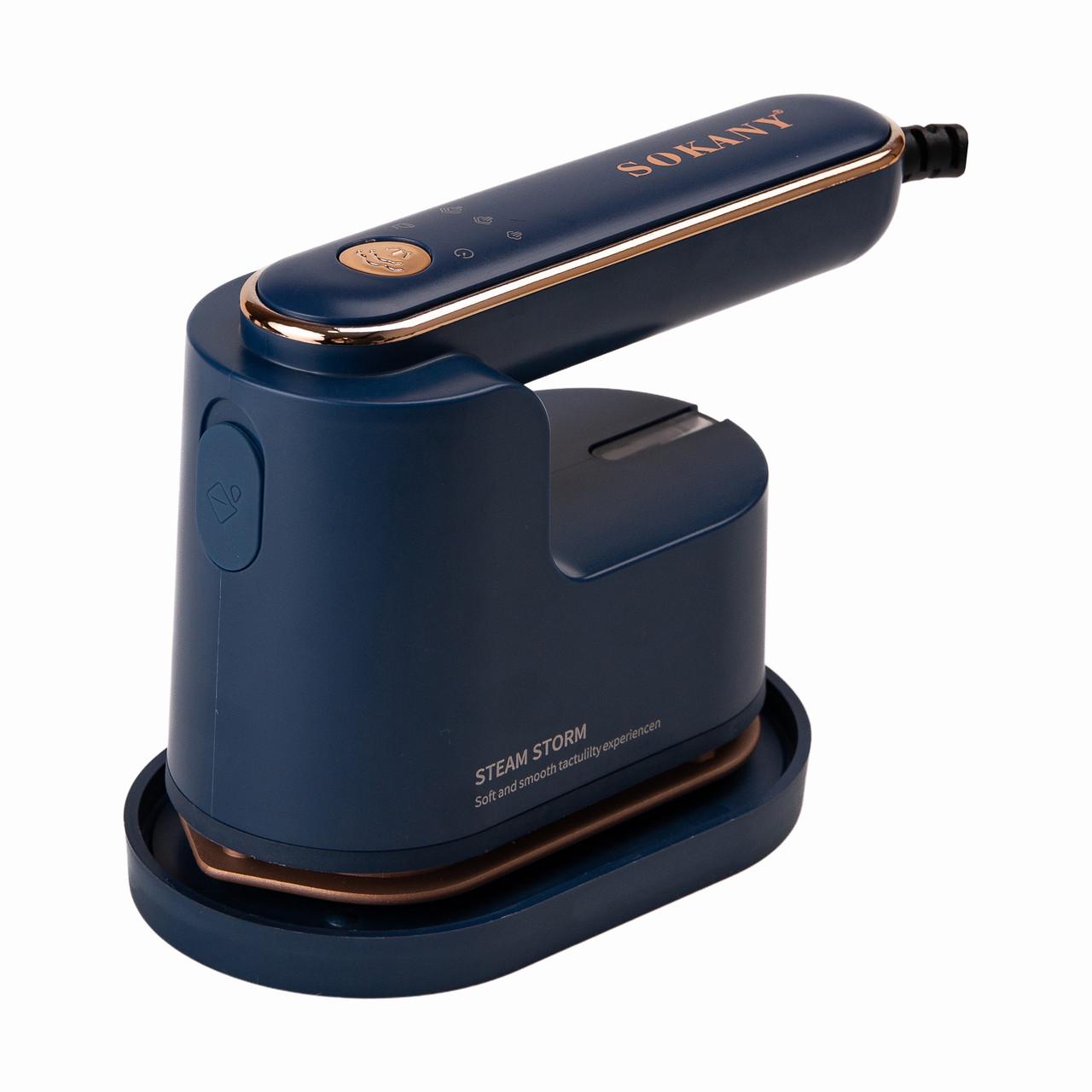 Утюг дорожный Sokany SK-3069W с функцией отпаривания Синий (27968984) - фото 5 Утюг дорожный Sokany SK-3069W с функцией отпаривания Синий (27968984) - фото 5