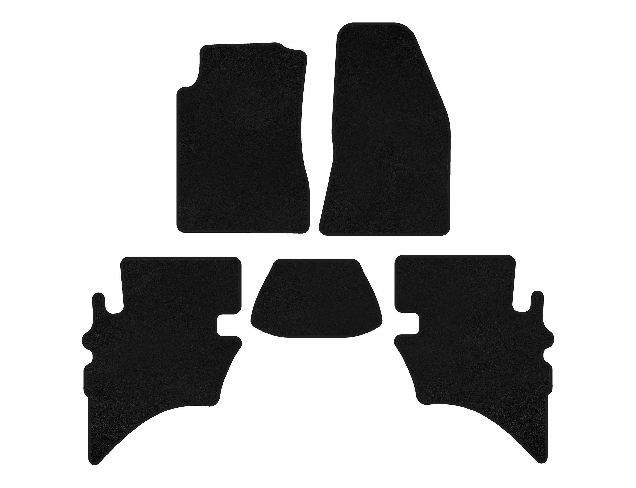 Коврики текстильные Digital Designs Premium для Ford Ranger 2002-2006 гг. ткань Черный (134585)