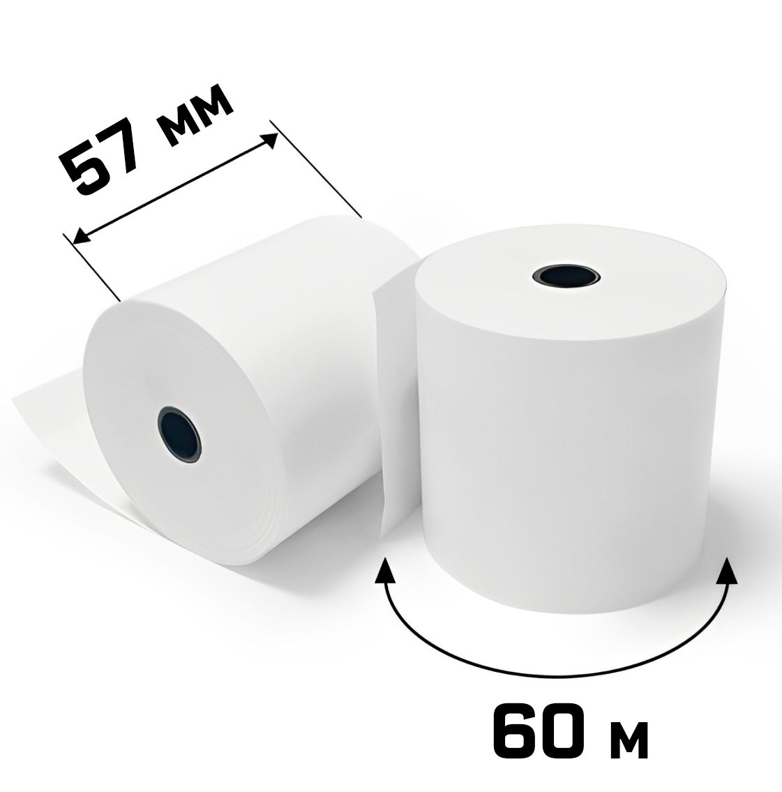 Термострічка касова TAMA для чеків 57 мм 60 м 10 шт. - фото 2 Термострічка касова TAMA для чеків 57 мм 60 м 10 шт. - фото 2