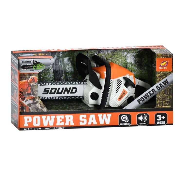 Бензопила 192H рухома стрічка/звук/на батарейці в коробці 36 см (6903317533459)