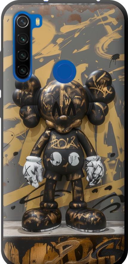 Чехол на Xiaomi Redmi Note 8T Bronze kaws (6097b-1818-42517)