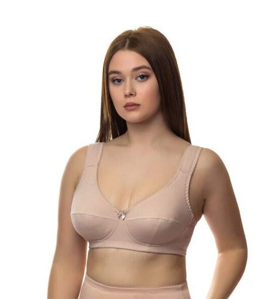 Бюстгальтер жіночий Juria мʼяка чашка без кісточок 95B Бежевий (847-168b)