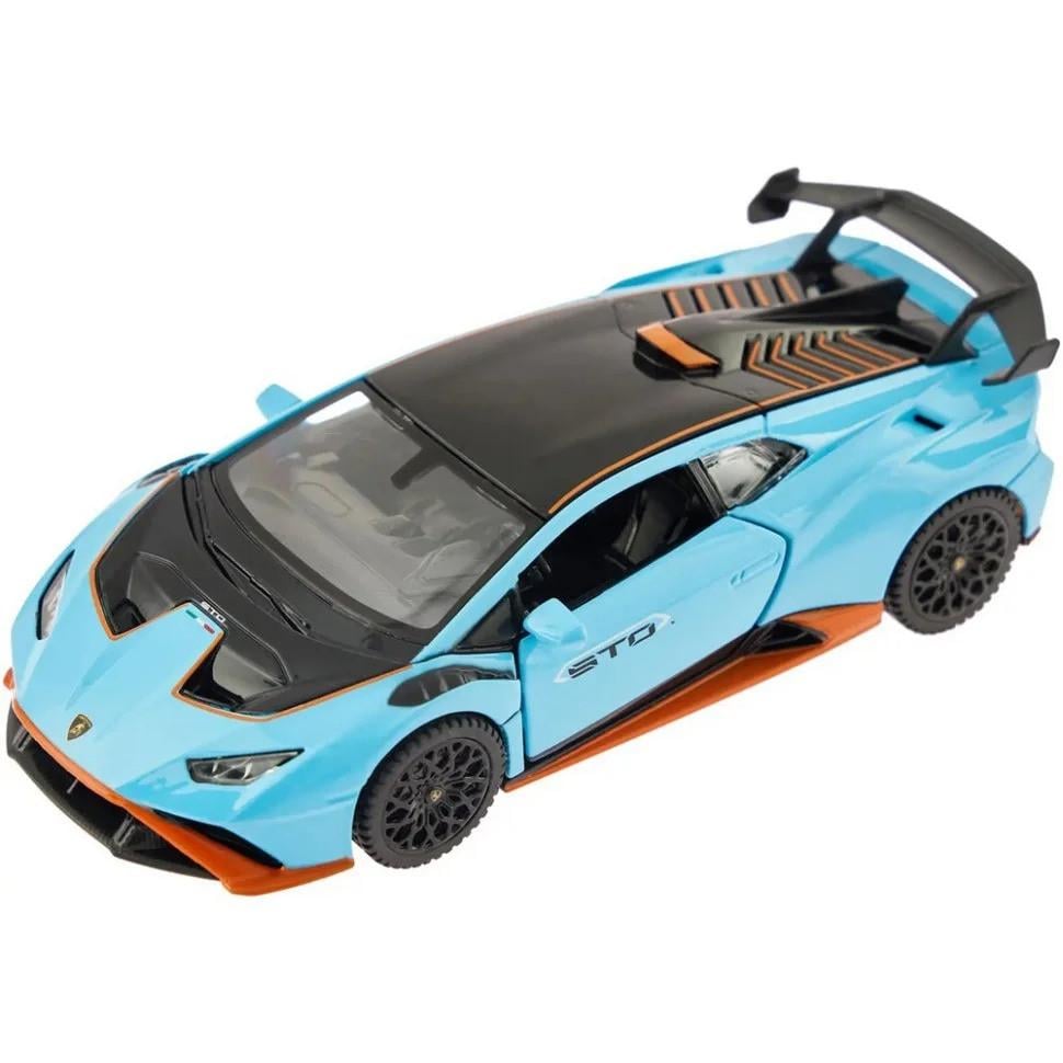 Игрушечная машинка Lamborghini Huracan STO Rastar 64300 голубой 1:32 (2990428347)