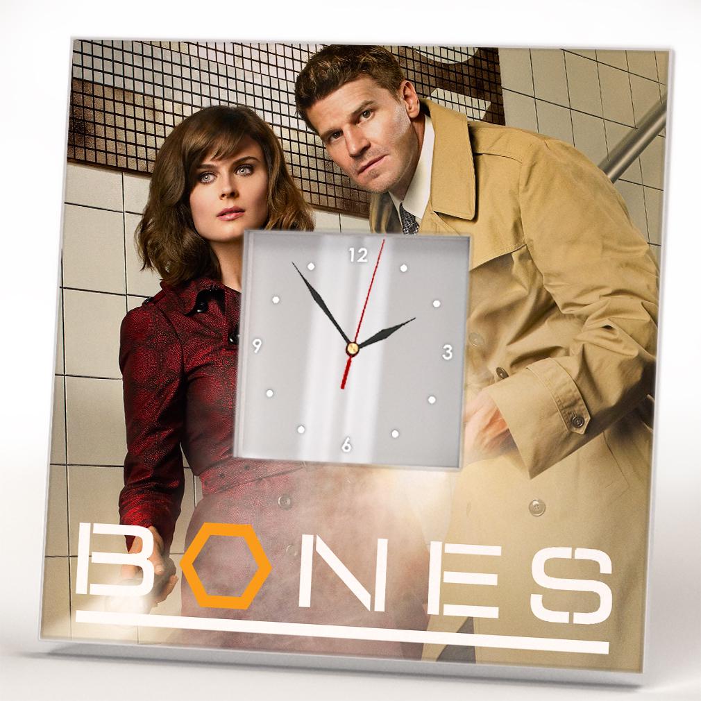 Часы Сериал "Bones" 260x260 мм (C04392)