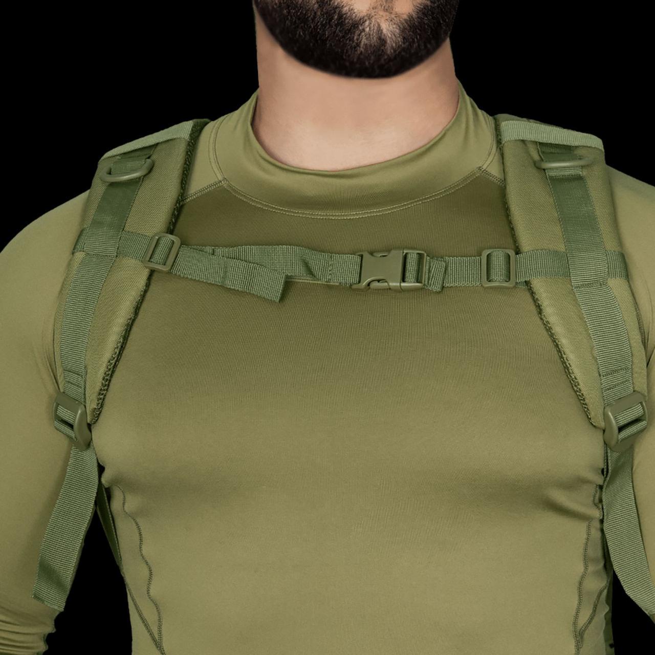 Рюкзак штурмовой CamoTec Brisk LC 30 л Olive (00053) - фото 4