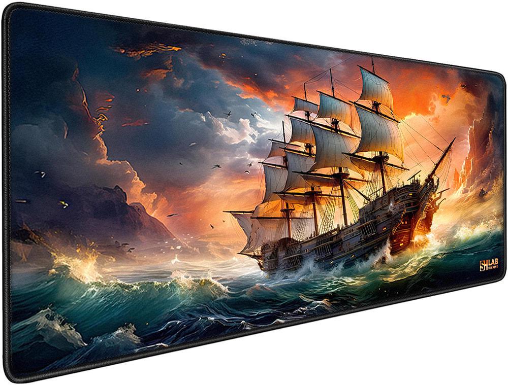Килимок для мишки SHLab Корабель SHM-238 70х30 см (35717)