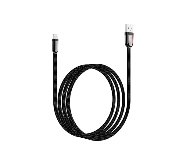 Кабель Data Hoco U75 Grand Lightning 1,2 м Black - фото 2 Кабель Data Hoco U75 Grand Lightning 1,2 м Black - фото 2