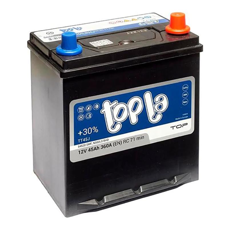 Акумулятор Topla TOP Energy 45 Ah/12V низький (118245 / 54520SMF)