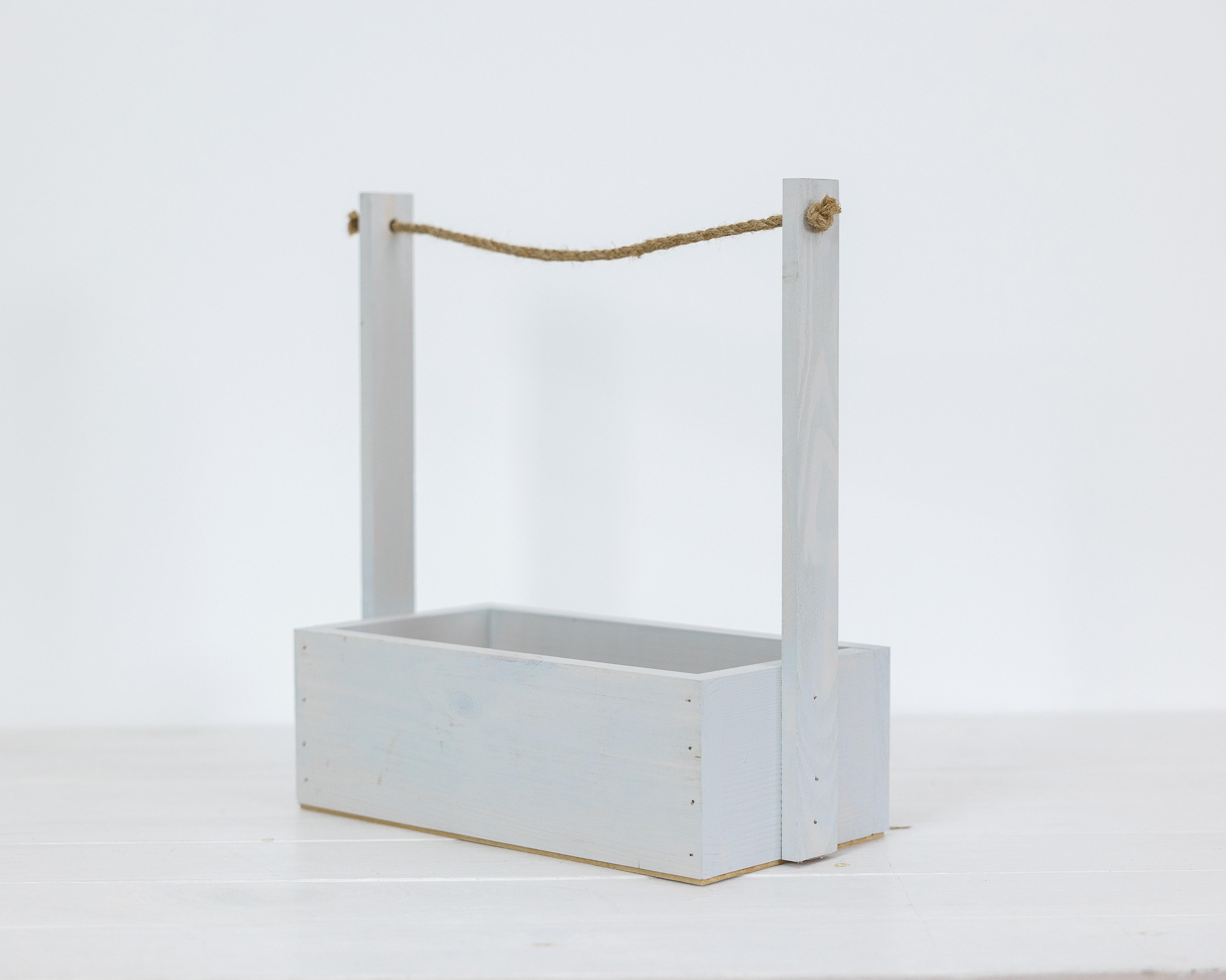 Ящик деревянный для подарков Хюге Светло-серый (0002120) - фото 4 Ящик деревянный для подарков Хюге Светло-серый (0002120) - фото 4