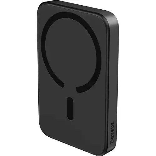 Батарея портативная BASEUS Magnetic Mini Air Wireless Fast Charge P10059001113-00 10000 mAh 20W Black - фото 6