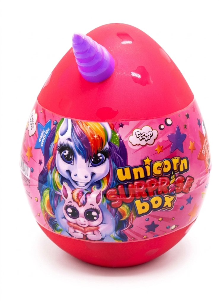 Набор для творчества Danko Toys Unicorn Surprise Box для девочки Розовый (ID-175-E-35)